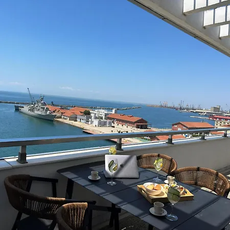 아파트 Zeusbnb Penthouse Sea View